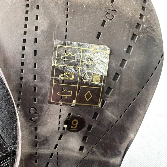 Dolce Vita Heeled Buckle Booties Black Size 9 - Picture 9 of 10